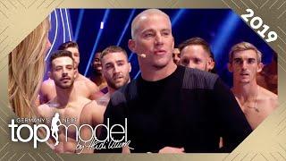 Entertainment Show mit Channing Tatum Sexy Auftritt der Magic Mike Tänzer  GNTM 2019  ProSieben