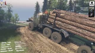 SpinTires 2016 Прохождение карты Вулкан