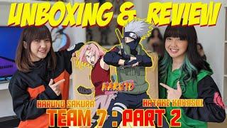 UNBOXING NARUTO TIM 7 PART 2  SI BEBAN SAKURA HARUNO & COPY NINJA HATAKE KAKASHI