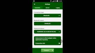 ELM327 bluetooth adapter pairing with smartphone