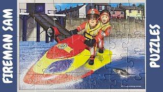 Fireman Sam and Penny Morris in an boat Adventure - Puzzle