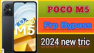 Poco M5 FRP Bypass Miui 13  New Method  Poco M5 Google Account Bypass Without Pc  Poco Frp Unlock