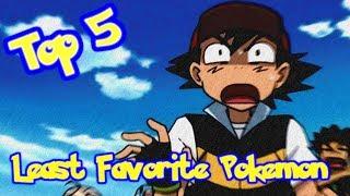 JPRPT98s Top 5 Least Favorite Pokemon