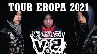 Trio Hijab Garut VOICE of BACEPROT VoB Tour Eropa 2021 Franch #VoB #VOICEofBACEPROT