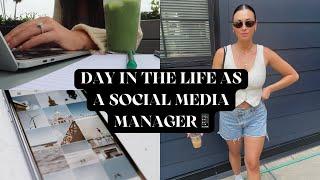 DAY IN THE LIFE OF A SOCIAL MEDIA MANAGER  social media tips and more