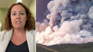 WILDFIRE UPDATE  The fire is approaching Yellowknife mayor encourages evacuation preparedness