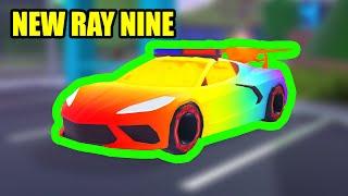 BRAND NEW Corvette RAY NINE Added to Roblox Jailbreak