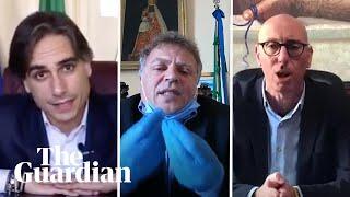 Stay at home Italian mayors send emotional plea to residents — video