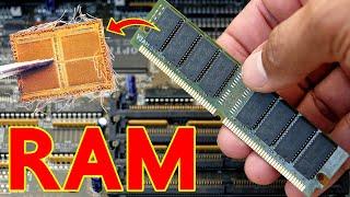 Gold wire in RAM IC chip  How GOLD is made