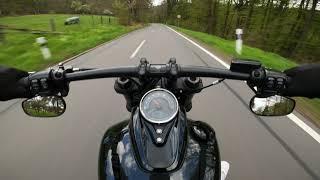Harley-Davidson Fat Bob 114 2020 Custom Bike Ride with Dr. Jekill and Mr. Hyde exhaust 4K