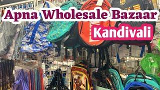 Kandivali Ka Sabse Sasta Wholesale Bazaar  Apna Wholesale Bazaar  Kandivali East