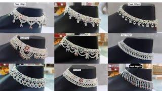 Latest Heavy Silver Anklet Designs2023vweightRajwadi Pattern Dulhan payal Design2023#bridal payals