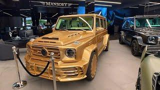 Dubai MANSORY Supercar Showroom  Most Expensive Limited Edition Supercars  4K 