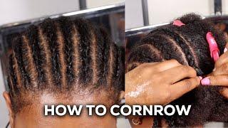 How To Easily Cornrow Your Own Hair  Short hair-friendly