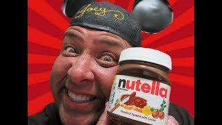 The Nutella Food Challenge..Hands Free  Joeys World Tour