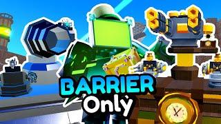 I Used ALL BARRIER UNITS Toilet Tower Defense