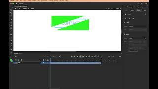 Adobe Animate Using a Mask to Animate a Button