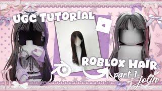 How to make Hair STEP-BY-STEP for Roblox UGC + voiceover  Blender Tutorial intermediate