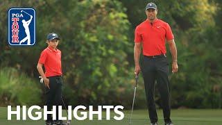 Tiger and Charlie Woods’ team highlights from PNC Championship  2020