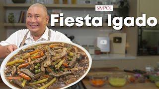 A Filipino Classic Dish Fiesta Pork Igado Recipe  Chef Tatung