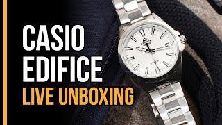 The coolest Casio Edifice LIVE Unboxing