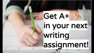 Get A* Grade in your next writing assignment  Student Hacks Homework Writing Process