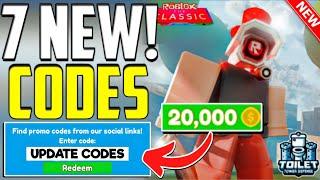 ️NEW CODES️TOILET TOWER DEFENSE CODES IN MAY 2024 - ROBLOX TOILET TOWER DEFENSE CODES