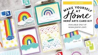 June 2022 Make Yourself at Home Hero Arts Card Kit