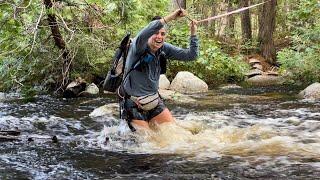 100 MILE WILDERNESS FLOODED  Featuring Taylor the Nahamsha Hiker