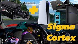 Simagic Alpha Mini on Gran Turismo 7 Sigma Cortex & DriveHub GIMX Playstation 5 Adapter Review