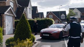 Aston Martin - Sherlock - Mrs. Hudson - Car chase