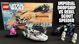 Ein gutes Set?  LEGO 40755 Imperial Dropship vs Rebel Scout Speeder Review  LEGO Star Wars 2024