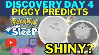 Discovery Day 4 Piggys Crazy Shiny Prediction #pokemonsleep #shinypokemon #igglybuff