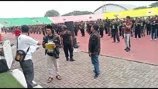 persiapan satu abad NU di GOR Sidoarjo.