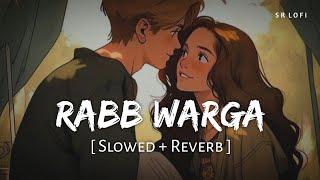 Rabb Warga Slowed + Reverb  Jubin Nautiyal  Bad Newz  Vicky Kaushal Tripti Dimri  SR Lofi