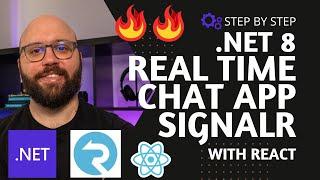 .NET 8  .  Building a Real-Time Chat App with .NET SignalR and React A Step by Step Tutorial