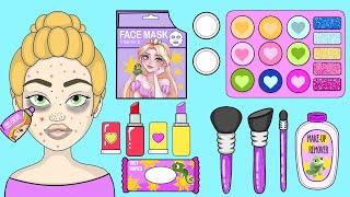 Makeover for Rapunzel Princess with Handmade Cosmetics