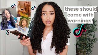 Reacting to Curly Hair TikToks