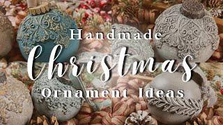 DIY Christmas Ornaments with Redesign with Prima And IOD Moulds