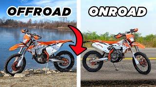 KTM 250 EXC-F First Impressions On-roadOffroad