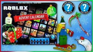 Roblox Advent Calendar  Unboxing & Review FULL SET & Codes