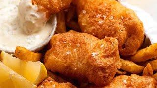 Beer Battered Fish - the lightest crispiest fish batter ever