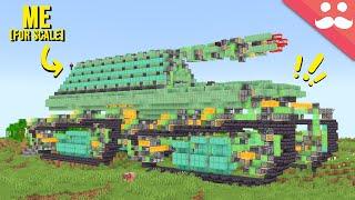 I made a Giant Tank in Minecraft