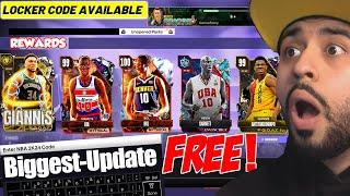 Hurry and Get the New Free Giannis and Free Invincible New Locker Codes Coming NBA 2K24 MyTeam