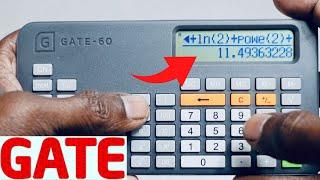 I bought 1300Rs real life GATE virtual calculator