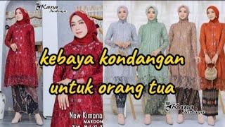 model kebaya brokat modern 2024 hijab untuk kondangan pernikahan dan wisudatrend busana viral 2025