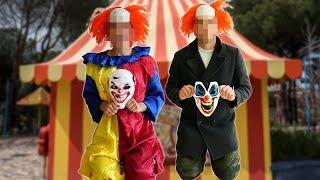 EL PAYASO Y PAYASIN REVELAN SUS CARAS  NO LO CREERÁS *les quitamos las máscaras* Exi