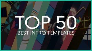 Top 50 Best Intro Templates Sony Vegas After Effects Cinema 4D