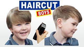 HOME HAIRCUT TUTORIAL   How To Cut Boys Hair With Clippers