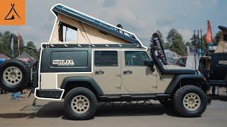 Extended Popup Jeep Camper by American Safari JXL